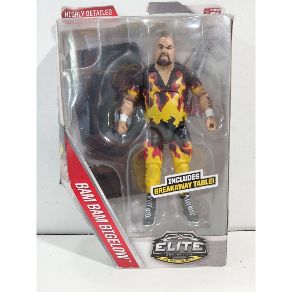 Mattel WWE Elite Flashback Bam Bam Bigelow Wrestling Action Figure w/box